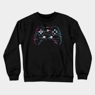 Console Gamer Vector Art Crewneck Sweatshirt